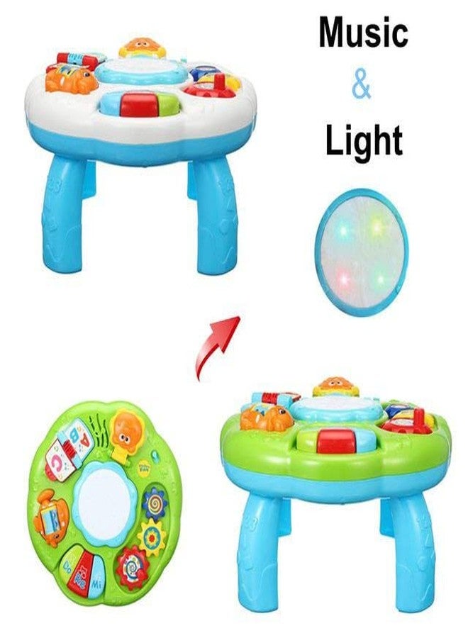 Invite Enterprise Musical Toy|Play Table|Baby'S Educational Table|Musical Activities With Lighting And Sound|Activity Table|Baby Toy-Ideal Gift For Children(Activity Table)|Multicolor - Image 5